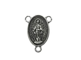 Dije fundicion virgen medalla milagrosa